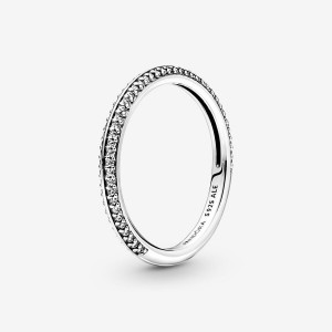 Pandora ME Pave Ring Gümüş | 694-YHLGUO