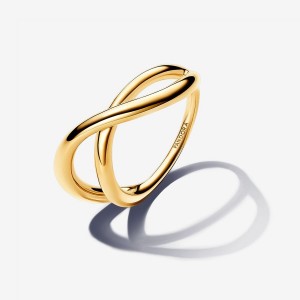 Pandora Organically Shaped Infinity Ring Altın | 468-ATSMQH