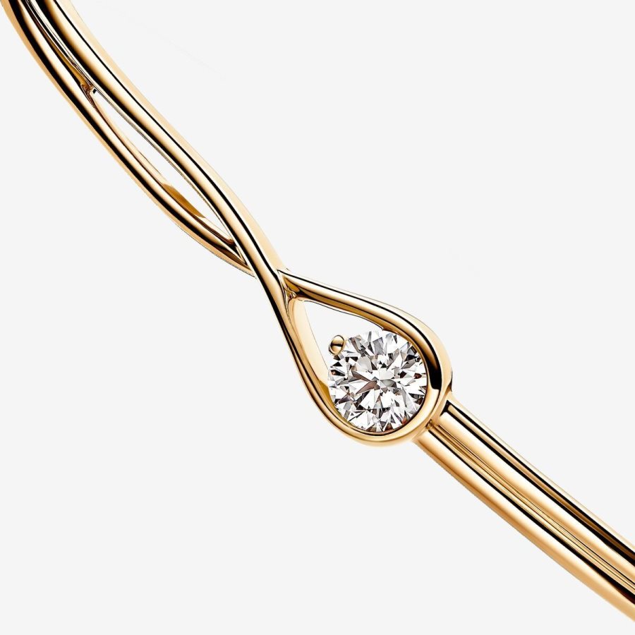 Pandora Bangle 0.50 carat tw 14k Gold Altın | 805-UADNYW