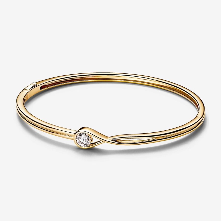 Pandora Bangle 0.50 carat tw 14k Gold Altın | 805-UADNYW