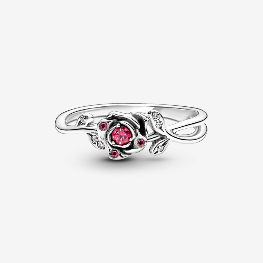 Pandora Beauty and the Beast Rose Ring Gümüş | 109-USCLBN