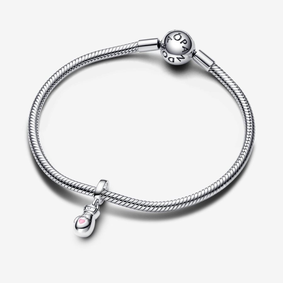 Pandora Boxing Glove Dangle Charm Gümüş | 367-KSVWNL