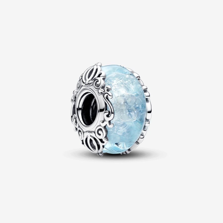 Pandora Cinderella Murano Glass Charm Gümüş | 360-MJTUSH