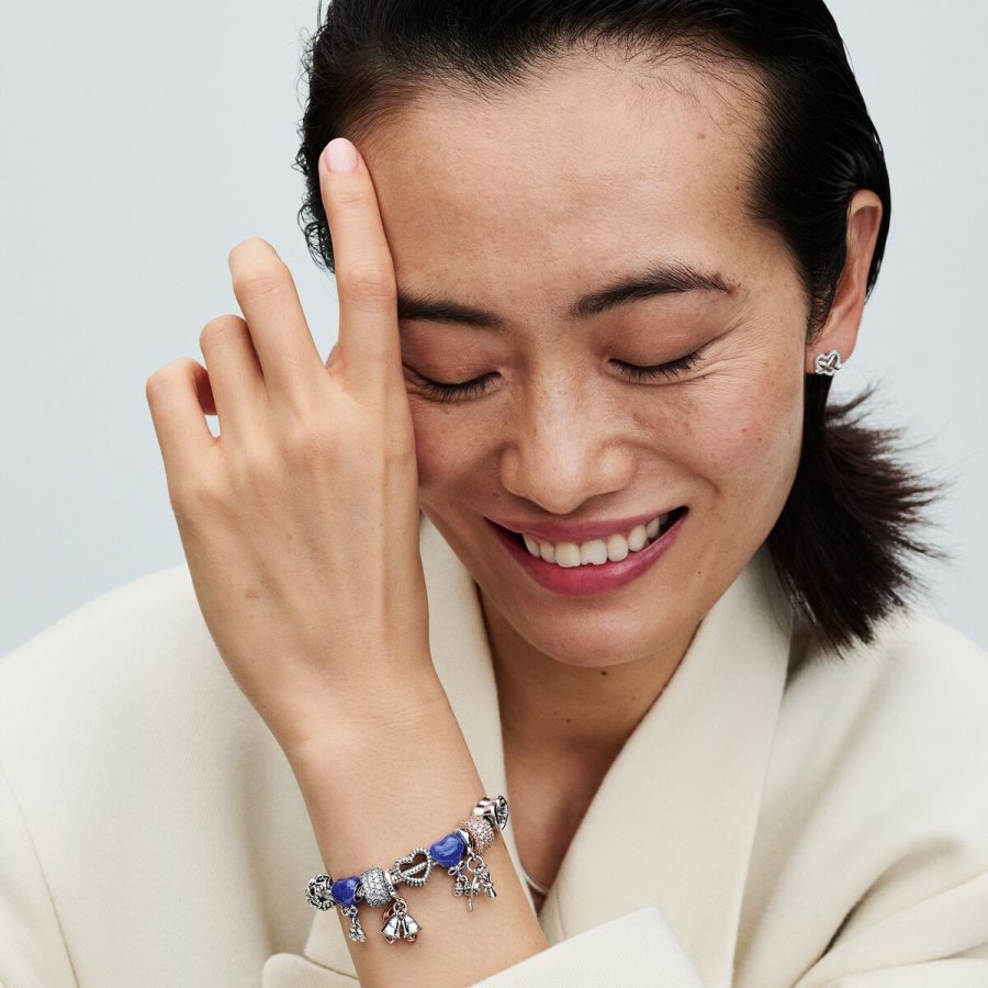 Pandora Color-changing Gender Reveal Boy Charm Gümüş | 918-EOSQZA