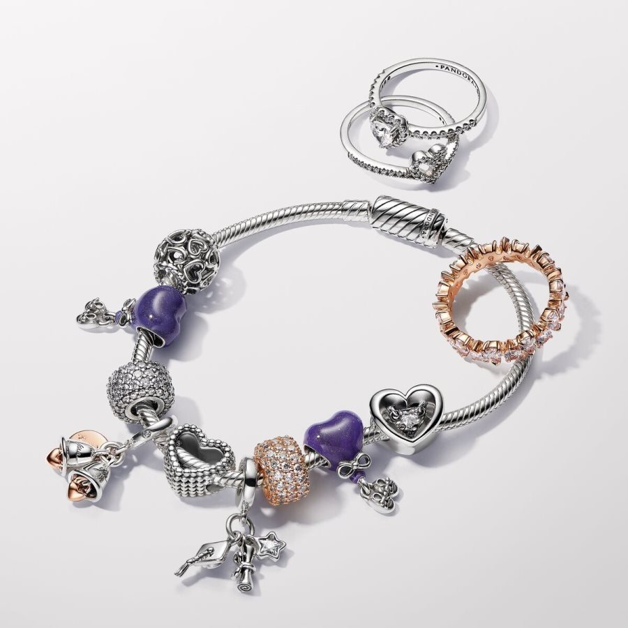 Pandora Color-changing Gender Reveal Boy Charm Gümüş | 918-EOSQZA