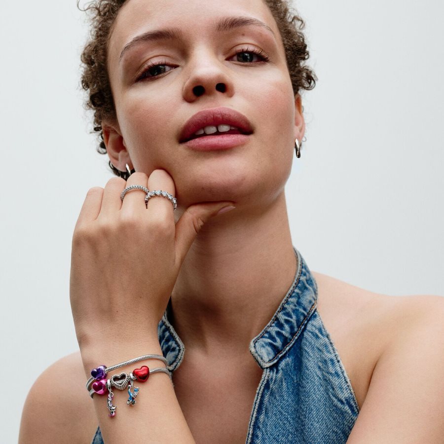 Pandora Donald Duck Dangle Charm Gümüş | 748-JDEFTZ