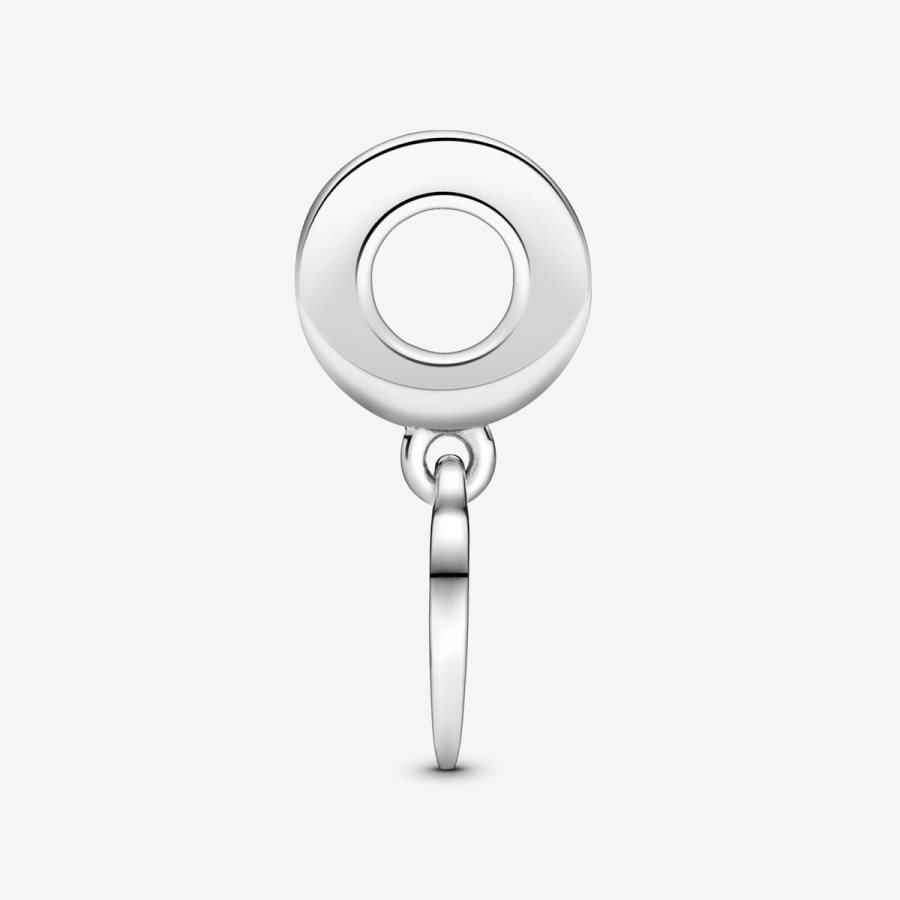 Pandora Engravable Heart Tag Dangle Charm Gümüş | 043-GYCQUA