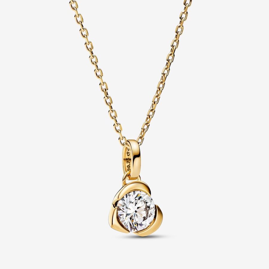 Pandora Heart Pendant 0.75 carat tw 14k Gold Altın | 839-DTUGHE