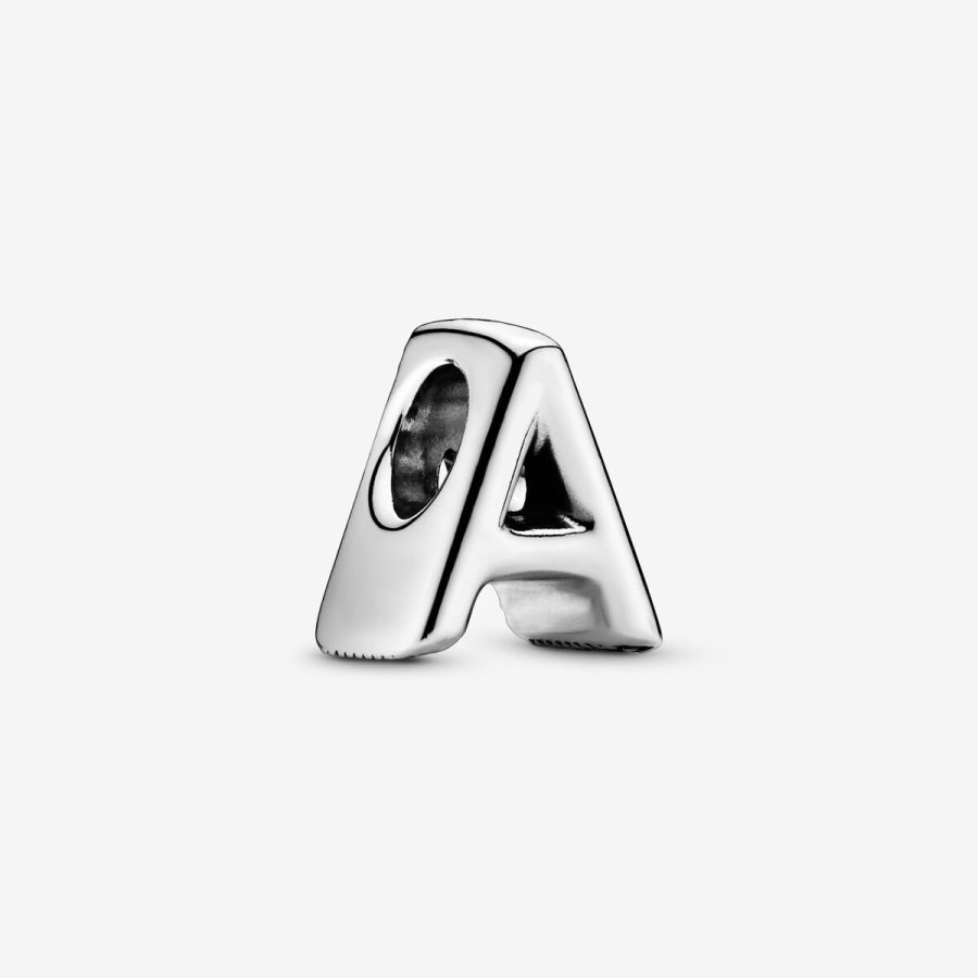 Pandora Letter A Alphabet Charm Gümüş | 534-NMXPHS