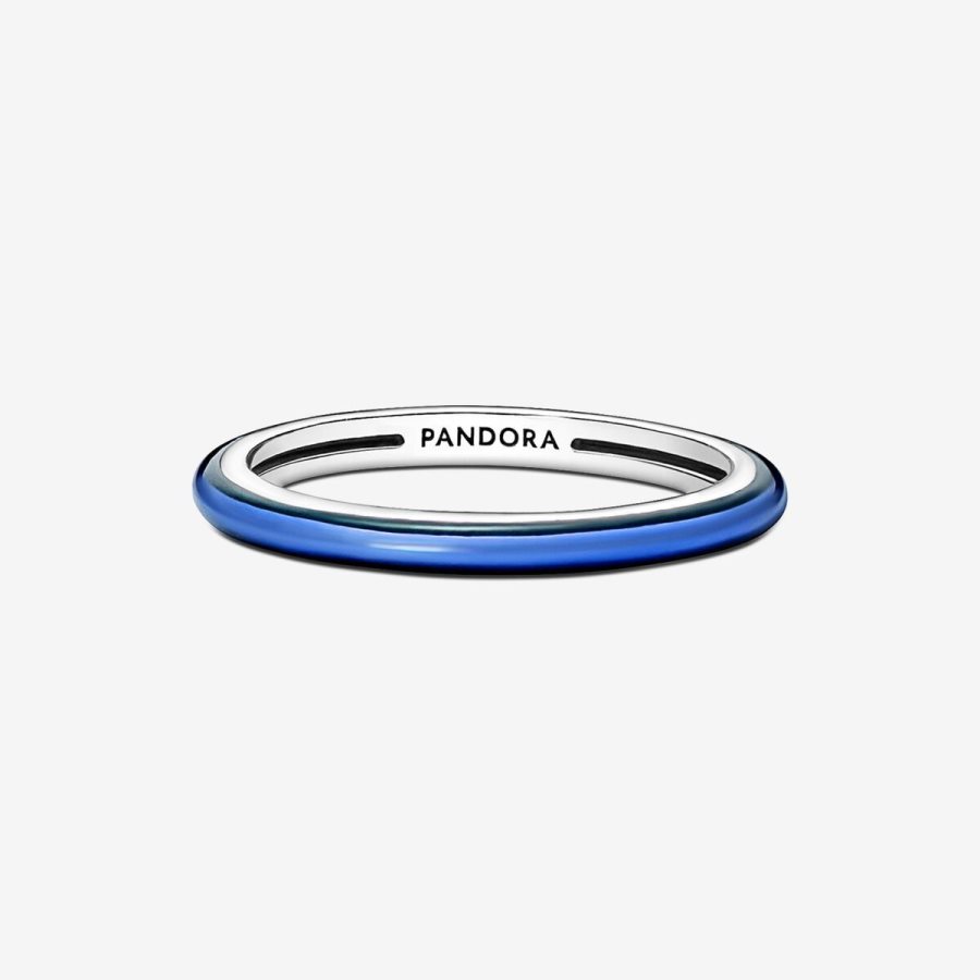 Pandora ME Electric Blue Ring Gümüş | 192-UZIMGX