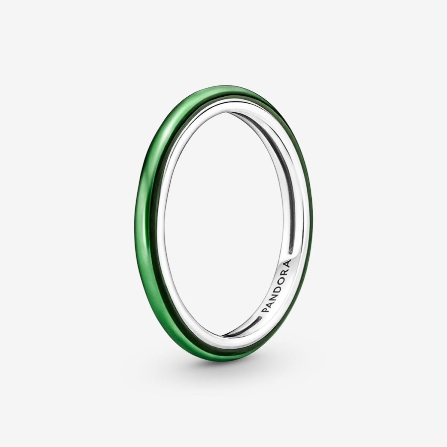 Pandora ME Laser Green Ring Gümüş | 546-PWSMUC