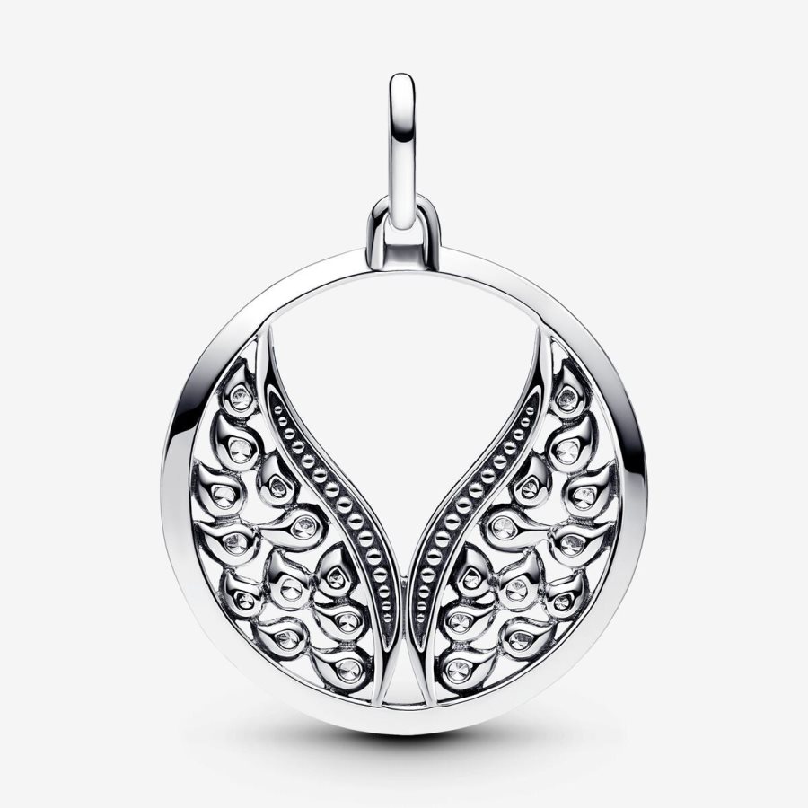 Pandora ME Wings Oversized Medallion Charm Gümüş | 263-ERVDOH