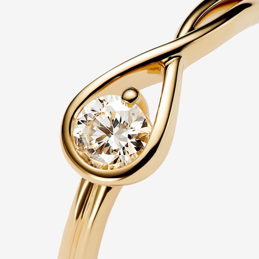 Pandora Ring 0.25 carat tw 14k Gold Altın | 358-SNULXF