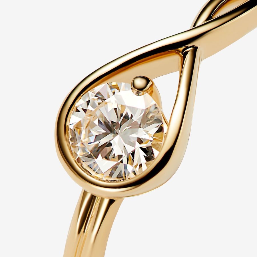 Pandora Ring 0.50 carat tw 14k Gold Altın | 914-UFTMOC