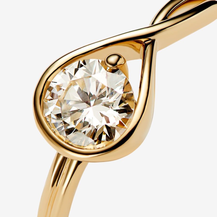 Pandora Ring 0.75 carat tw 14k Gold Altın | 120-CRBOLU