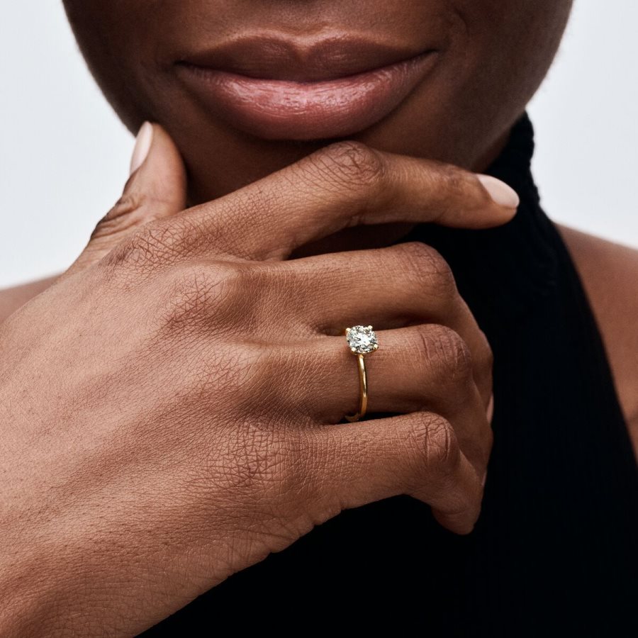 Pandora Ring 1.00 carat tw 14k Gold Altın | 073-EVYIWM