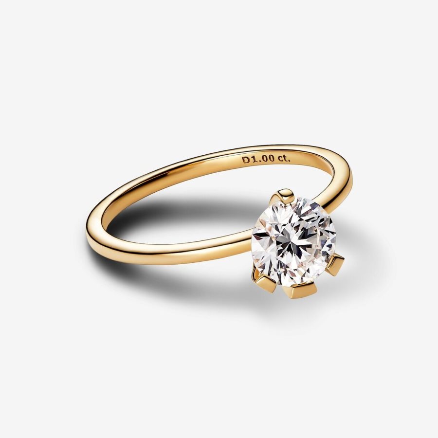 Pandora Ring 1.00 carat tw 14k Gold Altın | 850-IKPRSU