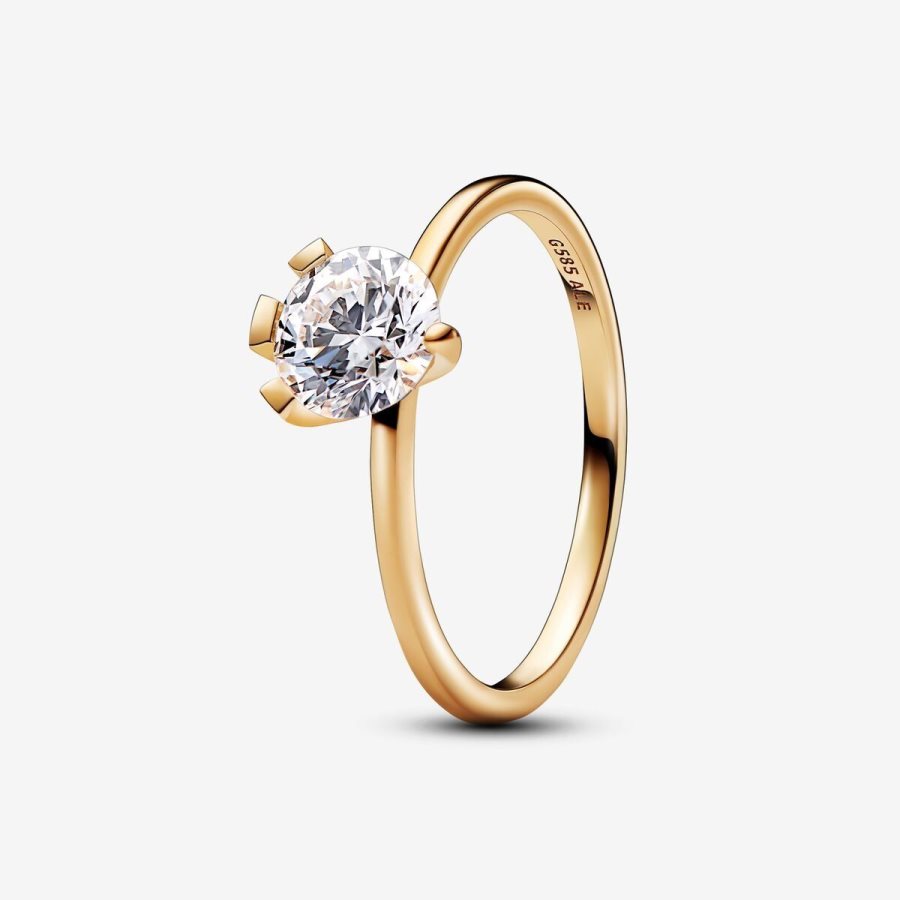Pandora Ring 1.00 carat tw 14k Gold Altın | 265-RQBDFI