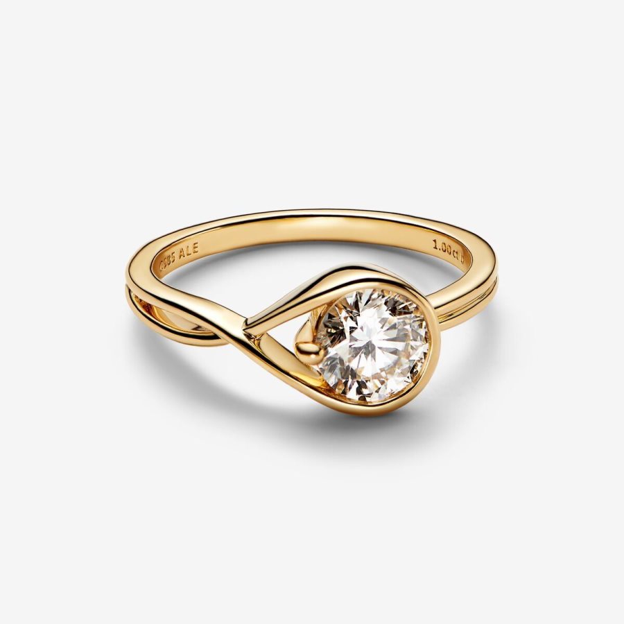 Pandora Ring 1.00 carat tw 14k Gold Altın | 360-KSPOJY