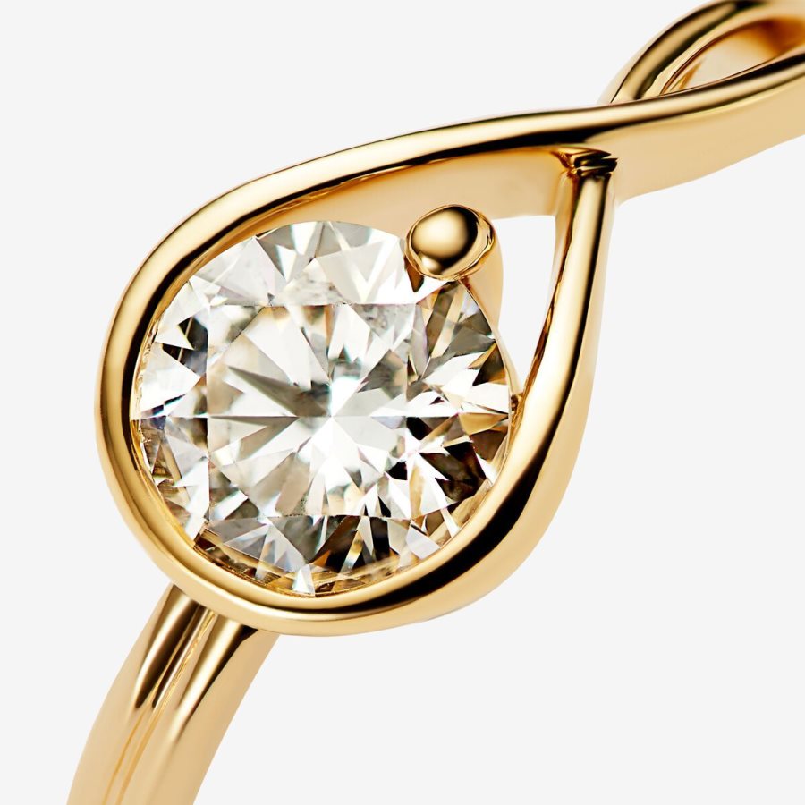 Pandora Ring 1.00 carat tw 14k Gold Altın | 360-KSPOJY