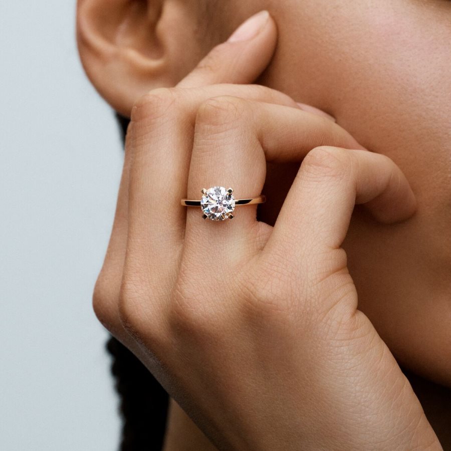Pandora Ring 2.00 carat tw 14k Gold Altın | 156-GTSWRE