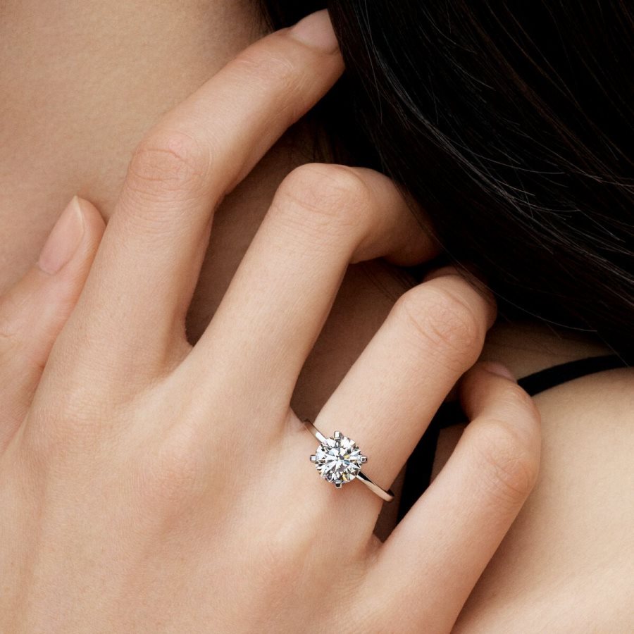 Pandora Ring 2.00 carat tw 14k White Gold Beyaz Altın | 246-AMFQCN