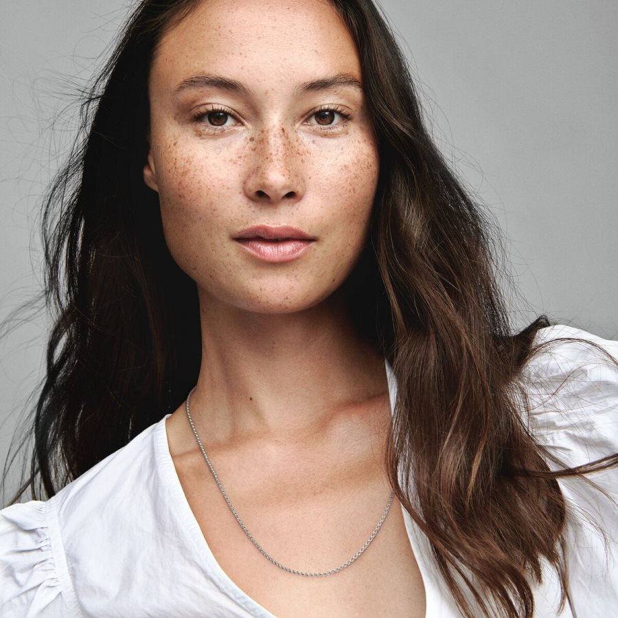 Pandora Rolo Chain Necklace Gümüş | 925-EAVBGD