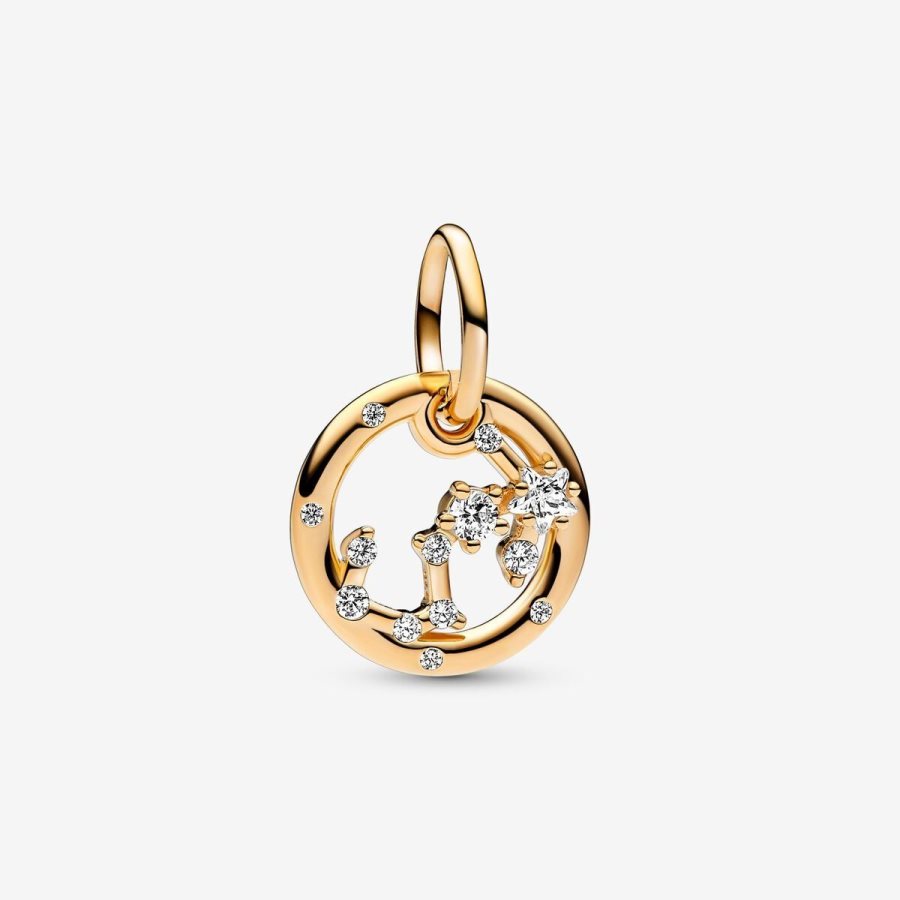 Pandora Scorpio Zodiac Dangle Charm Altın | 325-RLEPCG