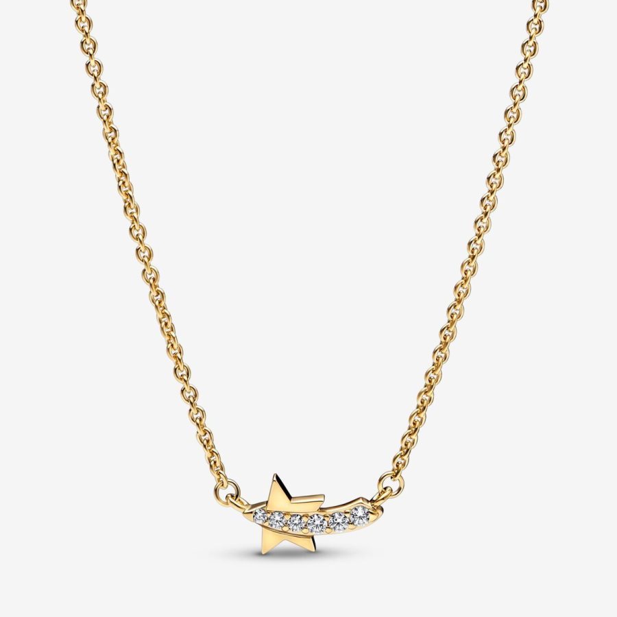 Pandora Shooting Star Pave Jewelry Gift Set Renkli | 576-WEYNFP