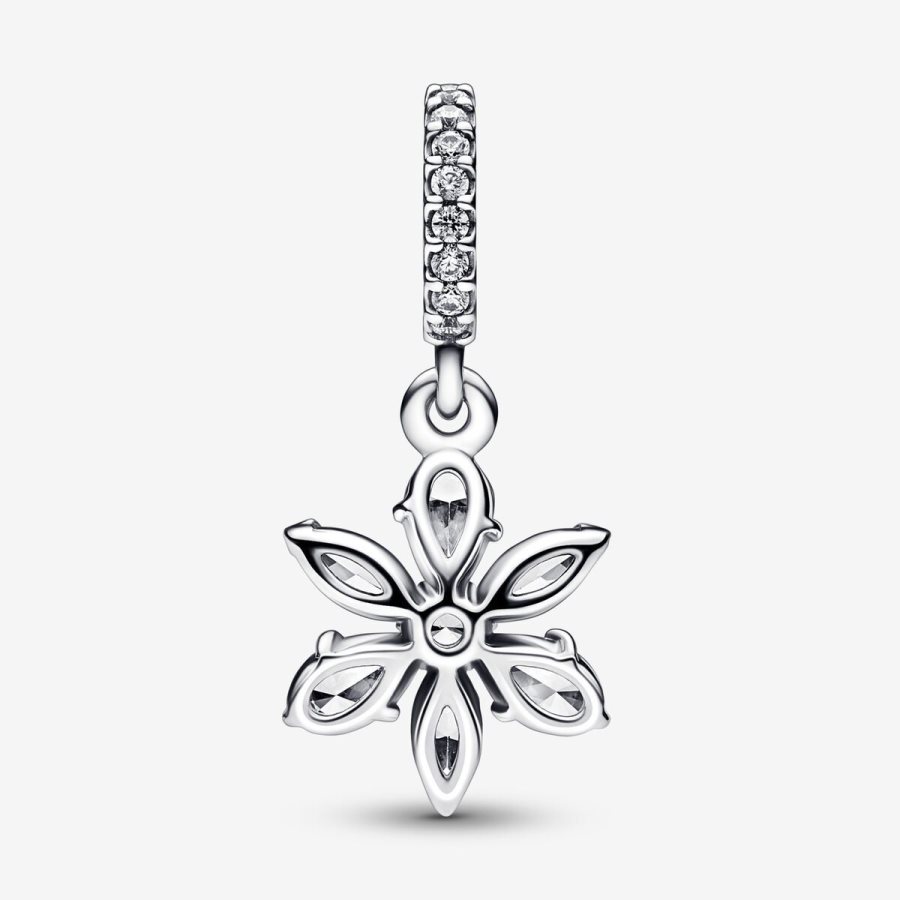 Pandora Sparkling Herbarium Cluster Dangle Charm Gümüş | 160-EFYKCO