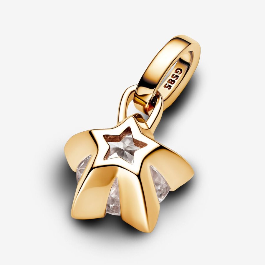 Pandora Star Pendant 0.75 carat tw 14k Gold Altın | 634-JCBXSY