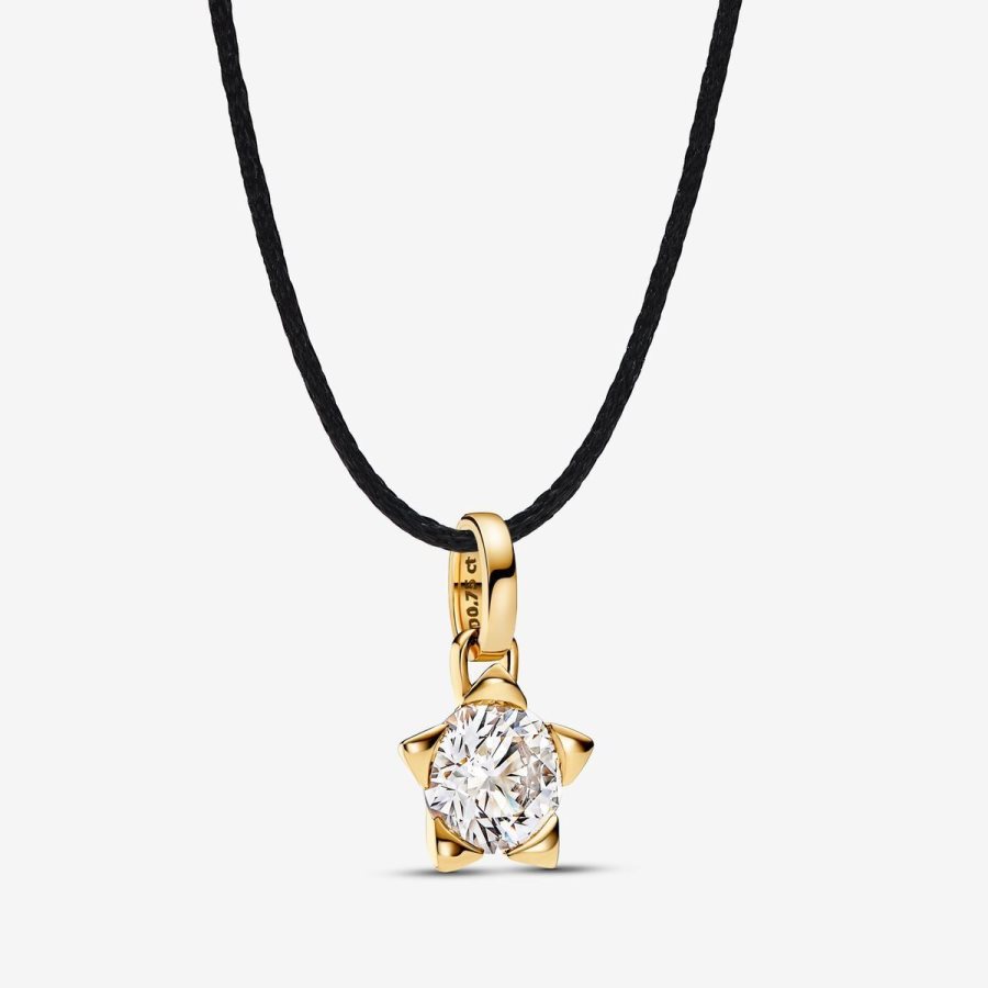 Pandora Star Pendant 0.75 carat tw 14k Gold Altın | 634-JCBXSY