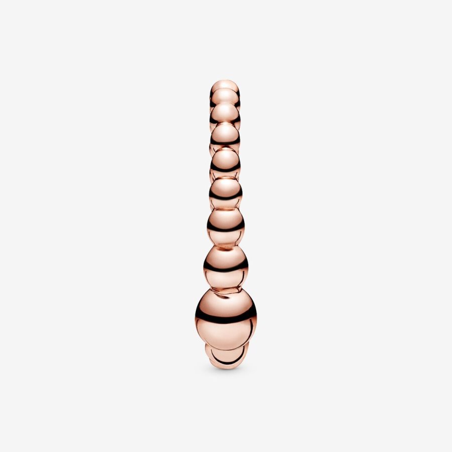 Pandora String of Beads Ring Pembe Altın | 140-TSVINL