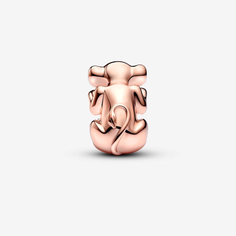 Pandora The Lion King Nala Charm Pembe Altın | 672-OBEQXK