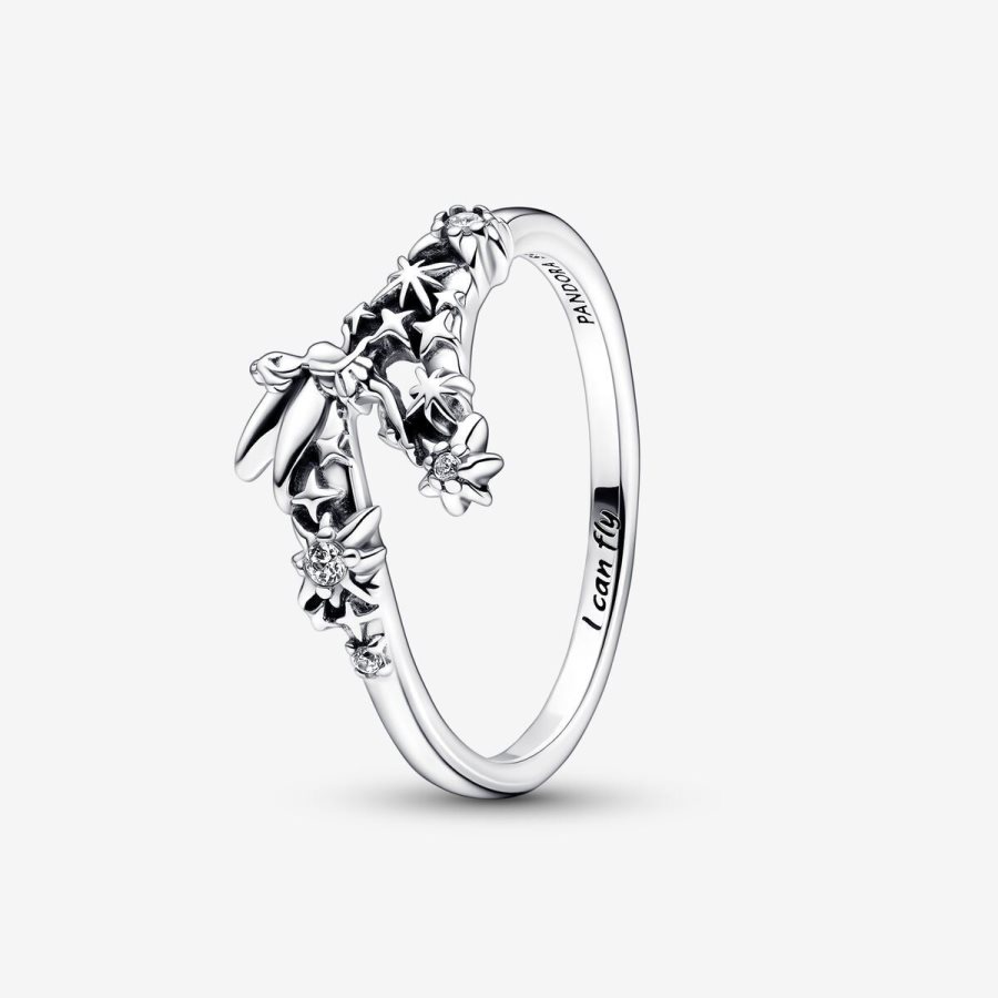 Pandora Tinker Bell Sparkling Ring Gümüş | 409-MSGFJY